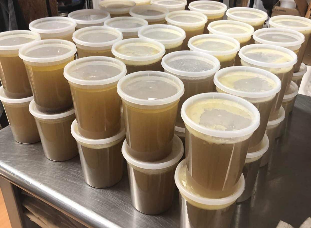 Smoked Chicken Bone Broth