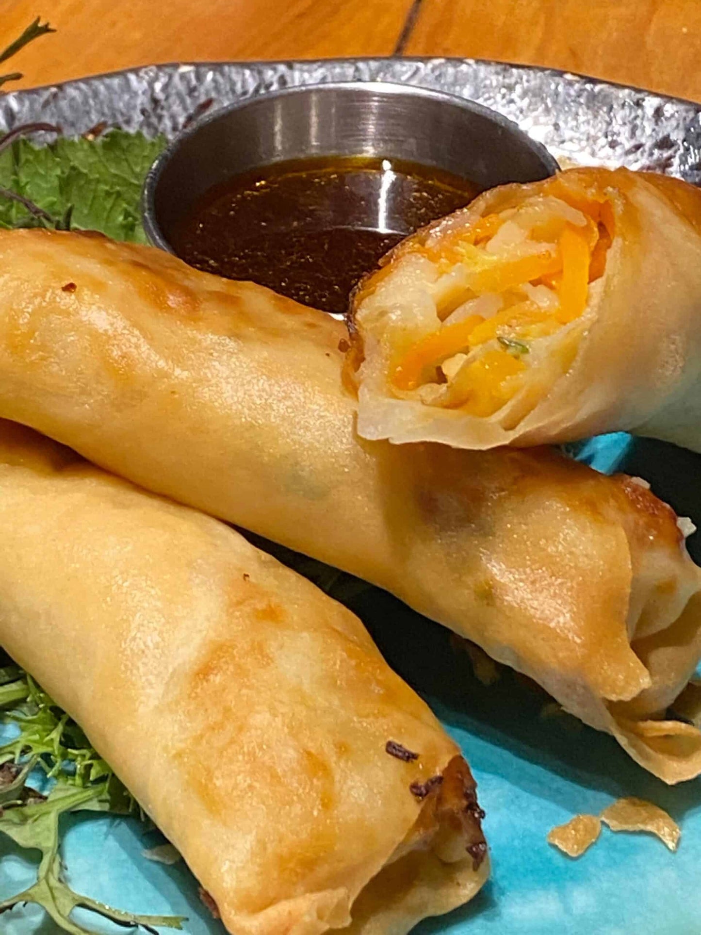 Appetizer - Beef brisket spring rolls