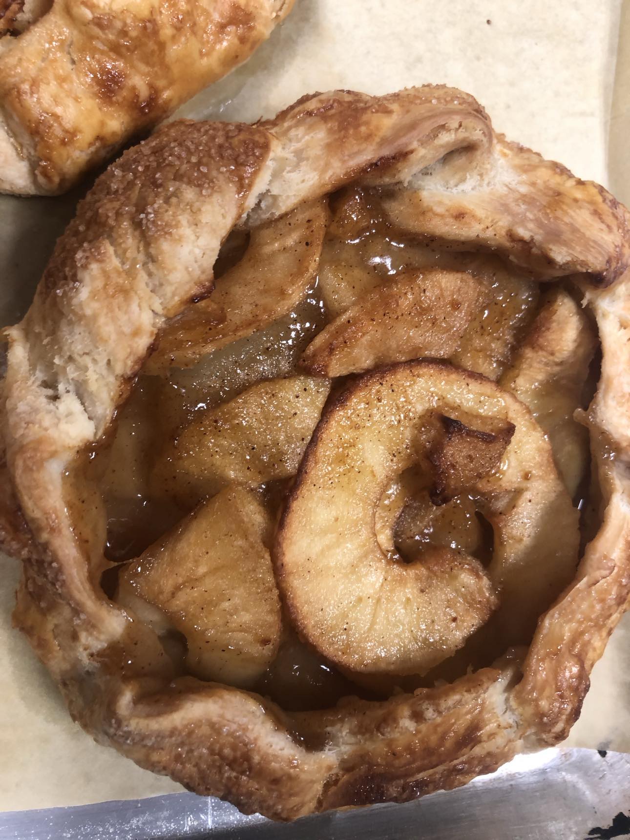 Raspberry Rhubarb Galette