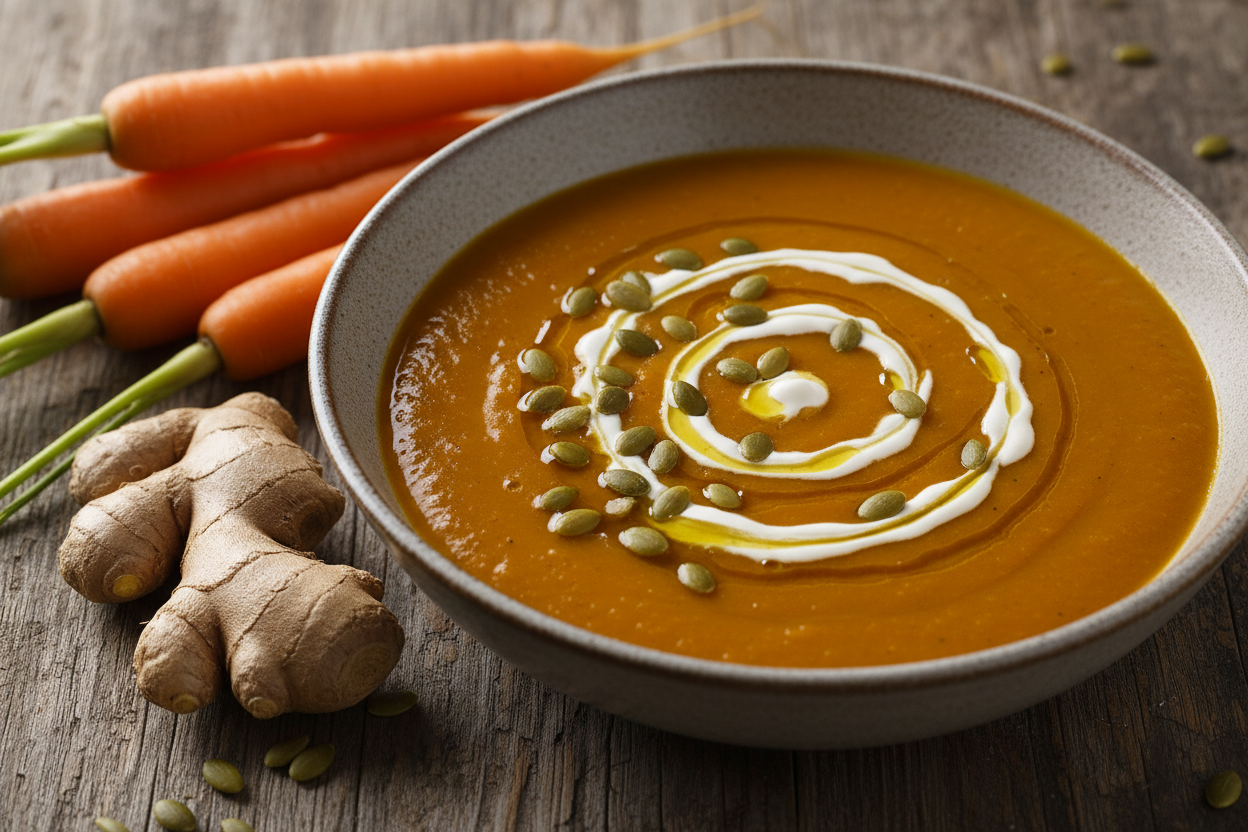Soup of the Week - Carrot Ginger Bisque