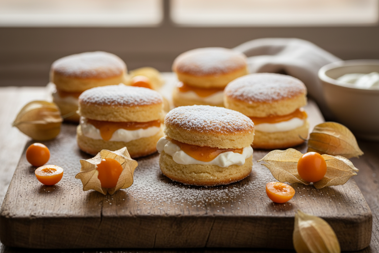 Dessert of the Week - Ground Cherry Powder Puffs