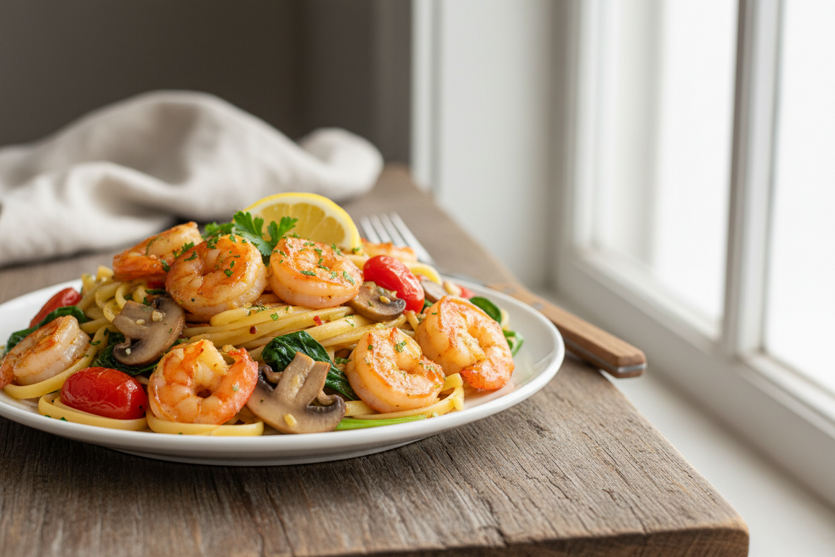 Add Extra Scampi Shrimp / Chicken / Vegetarian