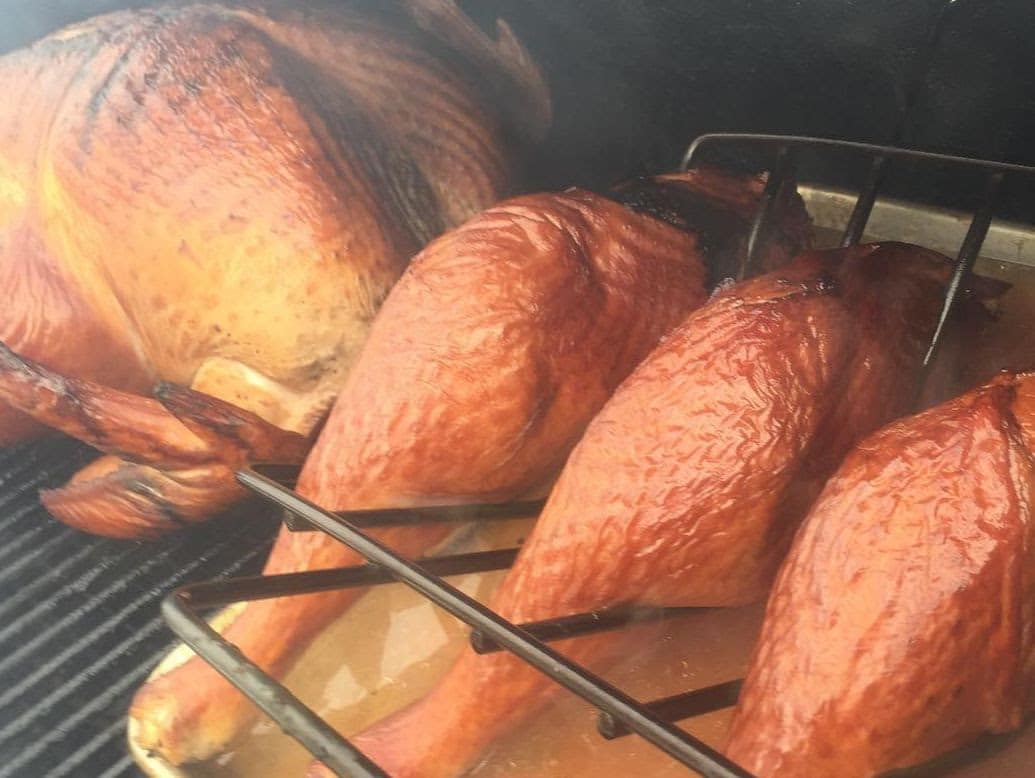 Smoked Turkey Bone Broth