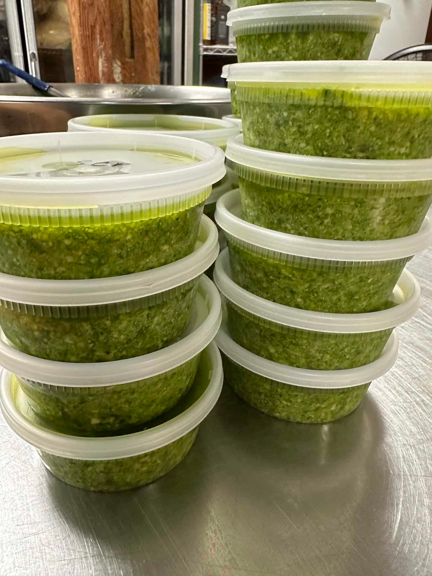 Garlic Scape Pesto