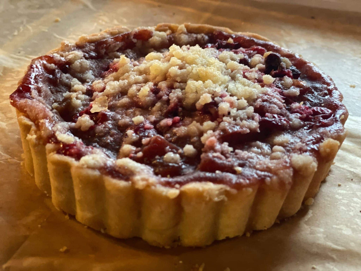 Apple-Cranberry Tart - Thanksgiving