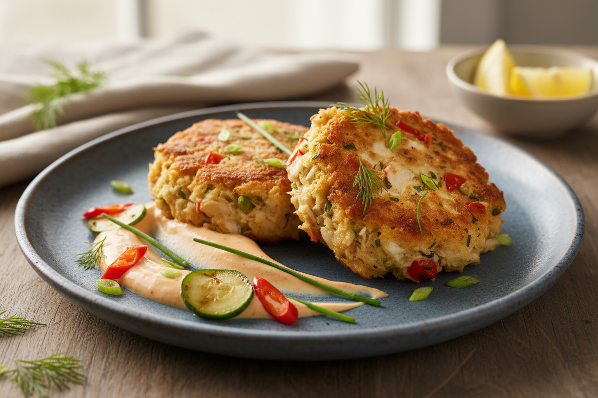 Add Extra Pan Seared Crab Cakes